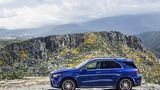 Dank der Luftfederung kann man im Mercedes AMG GLE 63 S auch komfortabel unterwegs sein