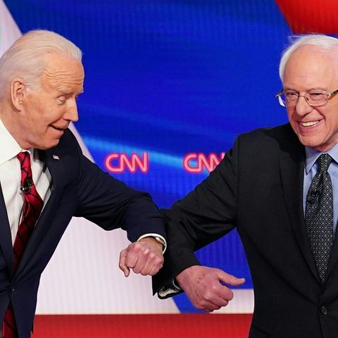 US-Präsidentschaftsrennen - Joe Biden - Bernie Sanders