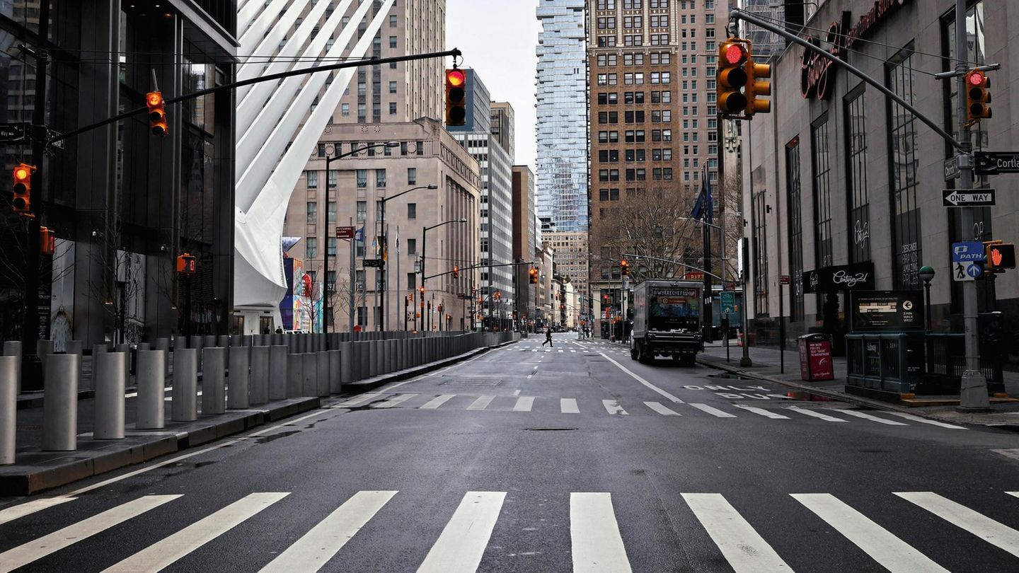 Die Church Street in Lower Manhattan