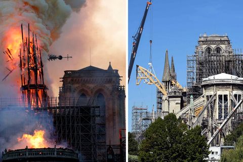 Die Notre-Dame ein Jahr nach dem Brand: Wie weit ist der Wiederaufbau?