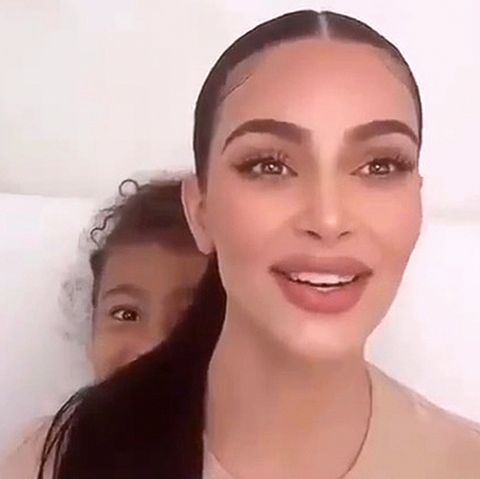 Kim Kardashian: Tochter North stört Ansprache