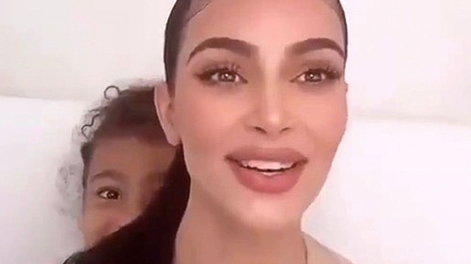 Kim Kardashian: Tochter North stört Ansprache