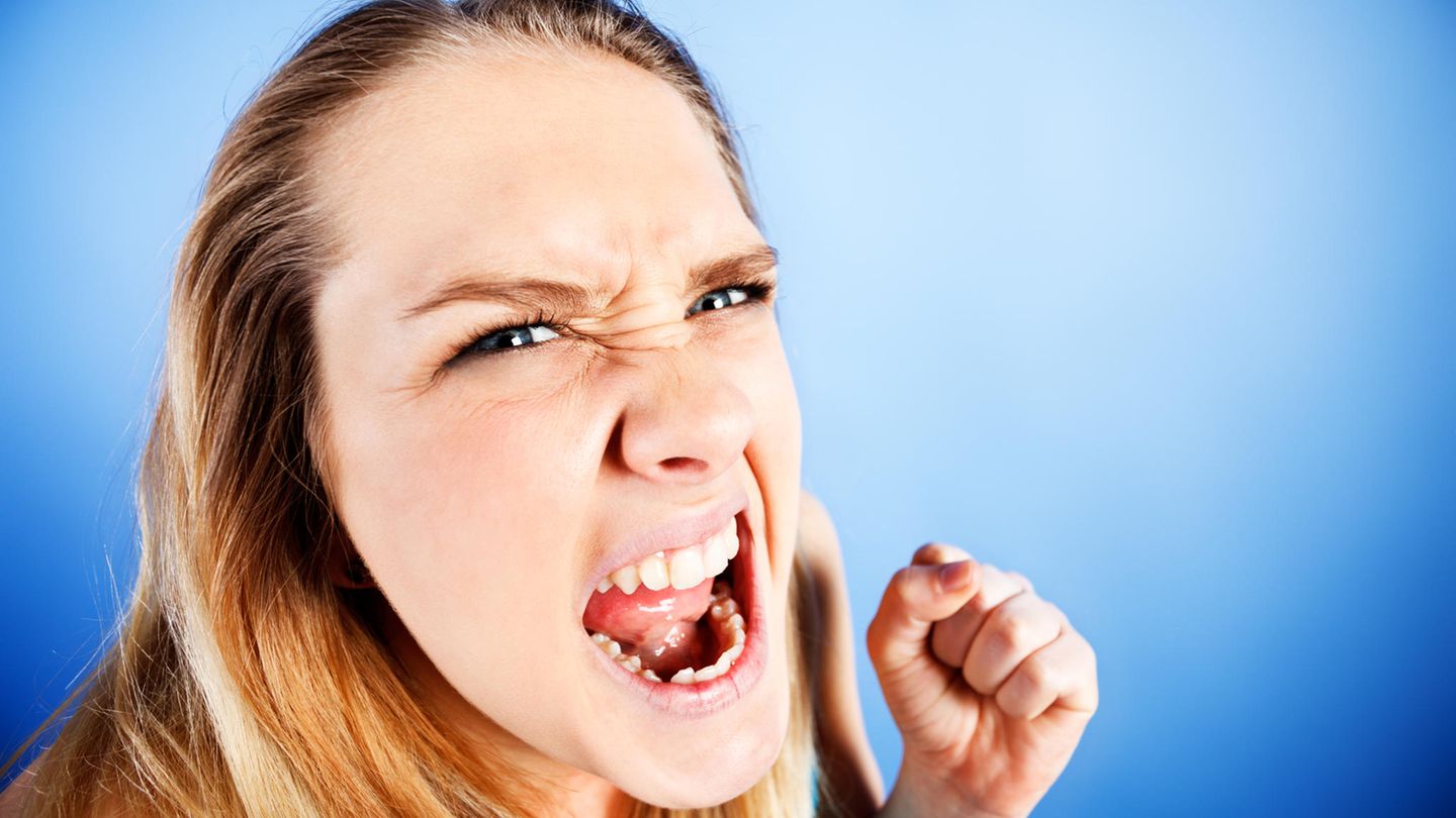 Aggressives Mädchen