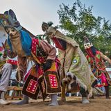 Anhänger des Gelede- ­Kults