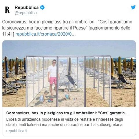 Urlaub in Zeiten von Corona: Plexiglas-Boxen und Maskenpflicht am Strand: Wie der Sommer in Italien aussehen könnte