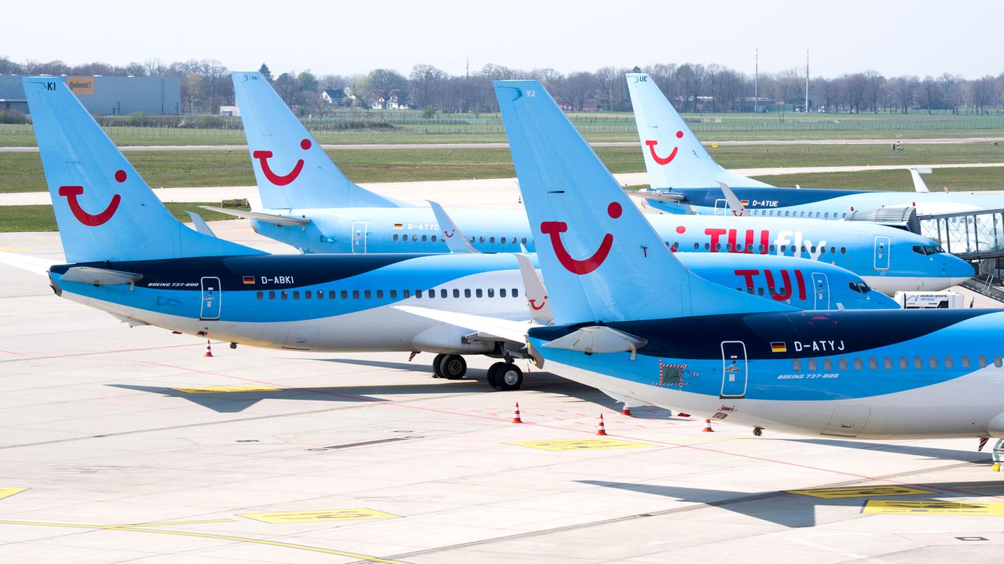 Heimspiel für Tuifly in Hannover: Hier hat der Ferienflieger seinen Basis und einige seiner im Moment nicht mehr benötigten Boeing 737 geparkt.