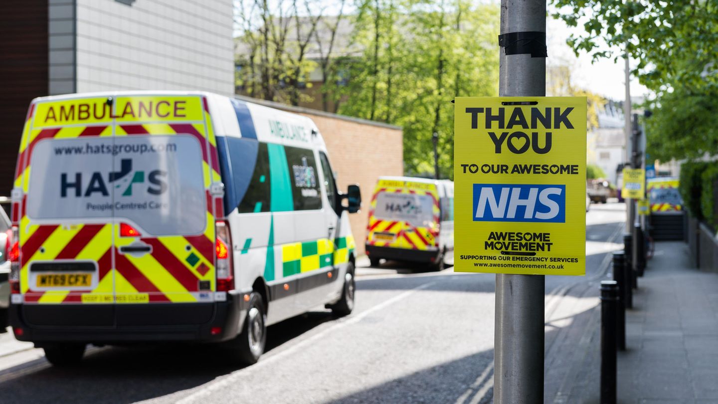 Ein Krankenwagen in London (Symbolfoto)