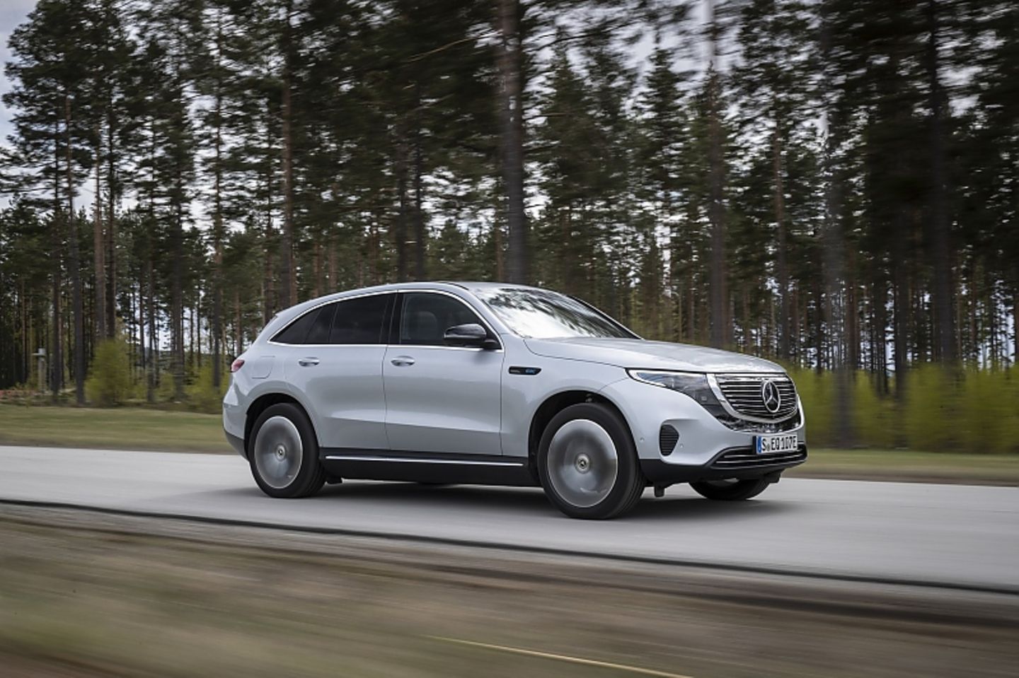 Der Mercedes EQC basiert auf dem Mercedes GLC