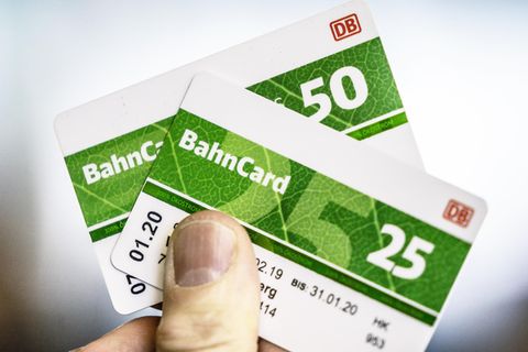 Bahncard 25 und Bahncard 50