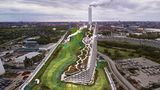 Sieger in der Kategorie "Environment - Stories": Amager Bakke, ein Müllheizkraftwerk, das eine alte Kohleverbrennungsanlage ersetzt hat, produziert genug Strom, um mindestens 60.000 Haushalte zu versorgen und 72.000 zu beheizen. Eine fortschrittliche Filtertechnologie reduziert den Ausstoß von schädlichen Stickoxiden fast auf Null.