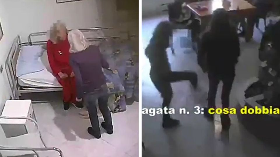Italien: In einem Altersheim in Palermo wurden die Bewohner misshandelt. Italien: In einem Altersheim in Palermo wurden die Bewohner misshandelt.