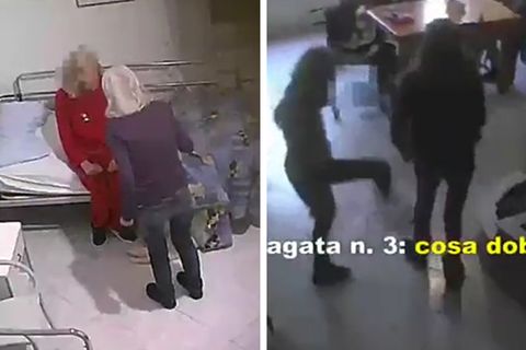 Italien: In einem Altersheim in Palermo wurden die Bewohner misshandelt.