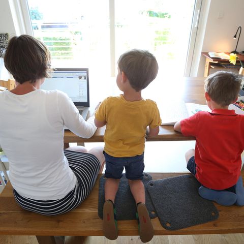 Homeoffice mit kleinen Kindern
