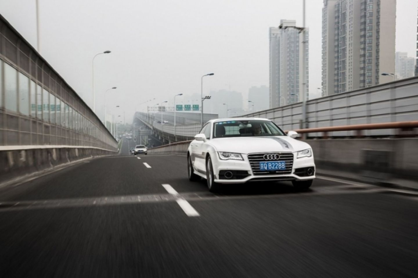 Audi autonomer Stau-Pilot in Shanghai