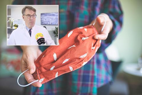 Dr. Zinn erklärt, wie man seine Schutzmaske richtig desinfiziert