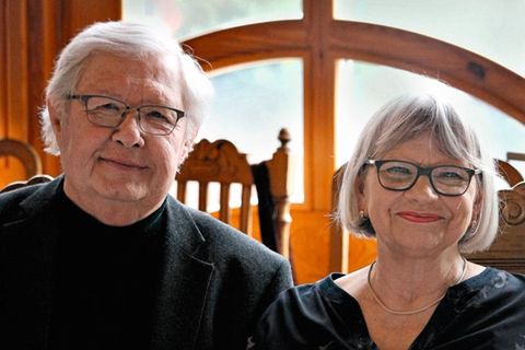 Eva-Maria Schmitz mit ihrem Mann