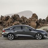 Die Audi A3 Limousine ist 4,50 Meter