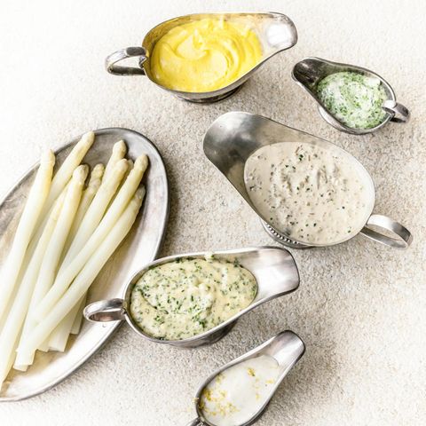 Saucen für den Spargel