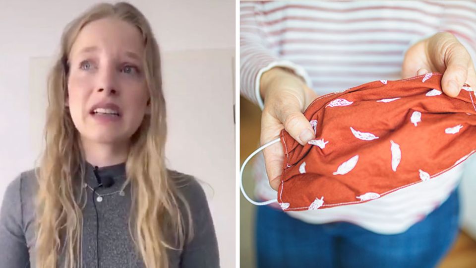 Cindy Klink ist gehörlos und hat Angst vor einer Maskenpflicht