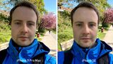 Zum Schluss ein kurzer Vergleich der Selfie-Cam: Das iPhone 11 Pro knipst mit 12, das SE mit 7 Megapixeln. Bei Tageslicht ist der Unterschied aber kaum zu sehen.