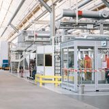 Anlagen im VW-Werk Kassel