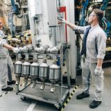 Produktion im VW-Werk Kassel