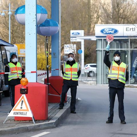 Grenzkontrollen in Oberbayern