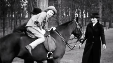 Filmaufnahmen aus der Kindheit von Queen Elizabeth II.