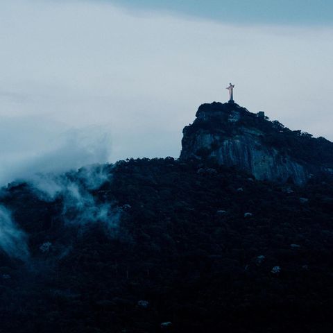 Die Jesus-Statue in Rio de Janeiro