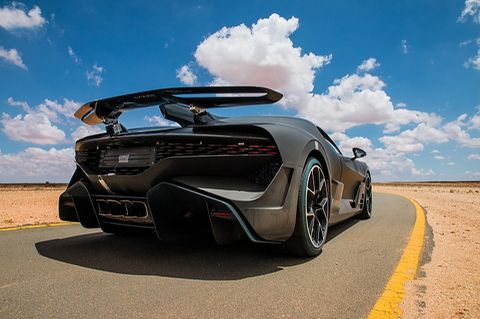 Erprobung Bugatti Divo
