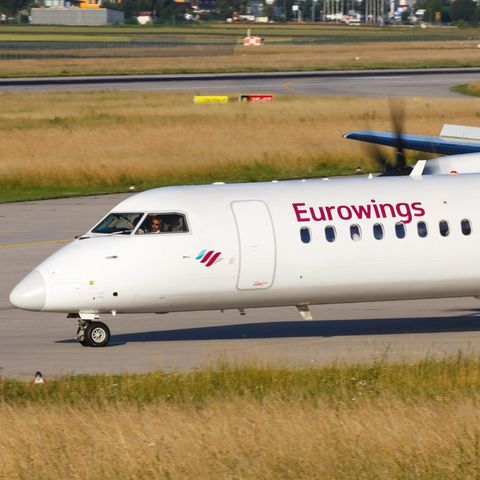 Die 15 Turbopropflugzeuge der Luftfahrtgesellschaft Walter (LGW) vom Typ De Havilland Dash waren für Eurowings bis vor Kurzem im Einsatz