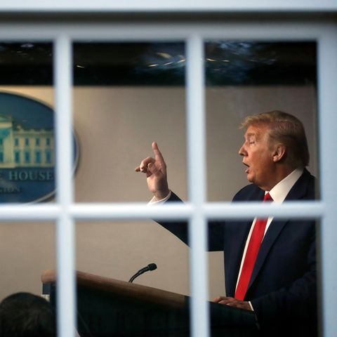 Donald Trump im Weißen Haus