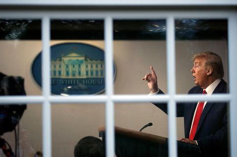 Donald Trump im Weißen Haus