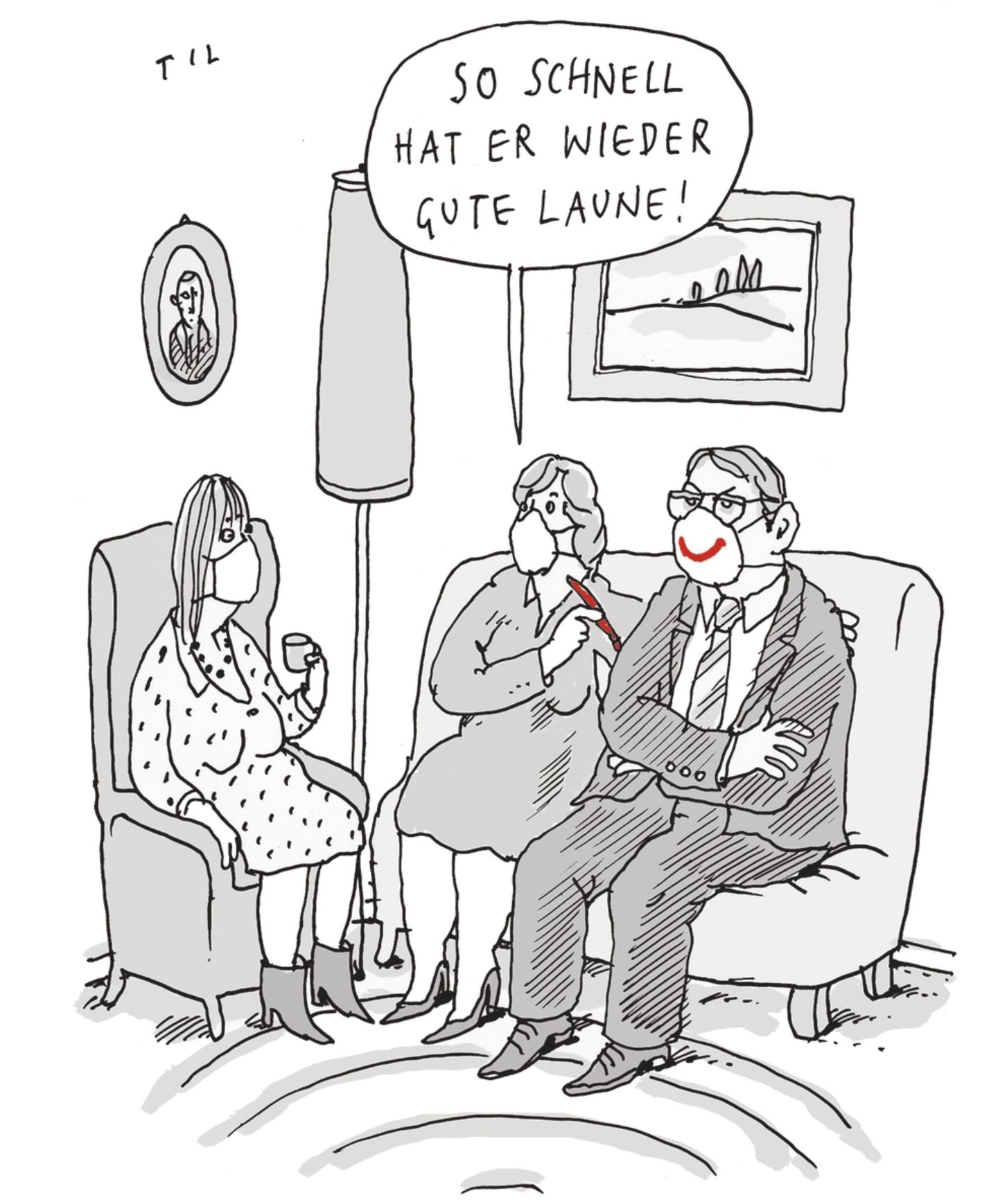 Til Mette: Cartoon der Woche