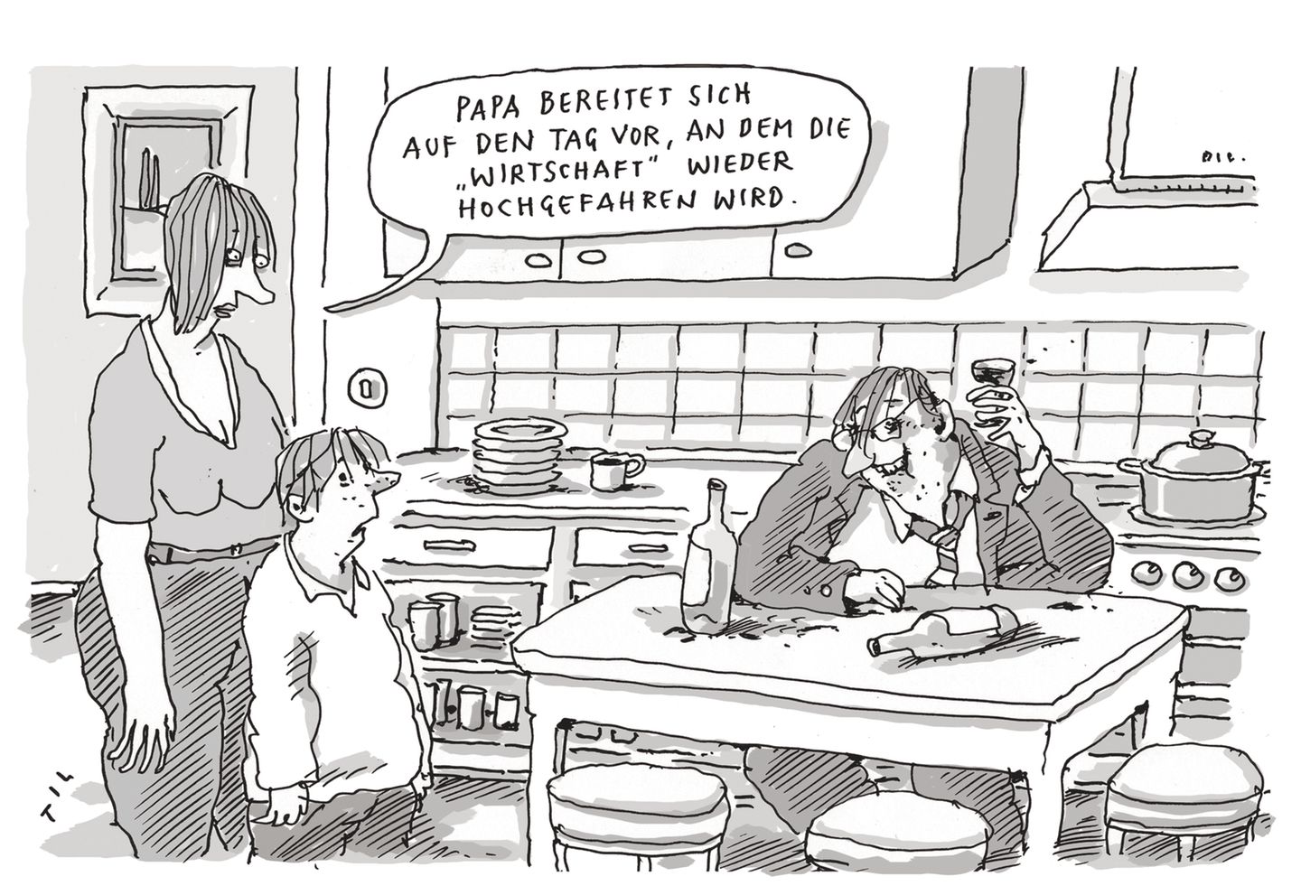 Til Mette: Cartoon der Woche