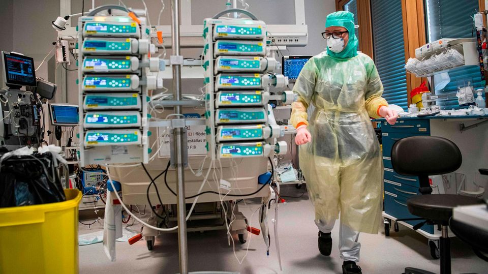Schutzkittel für Krankenhäuser werden weltweit knapp