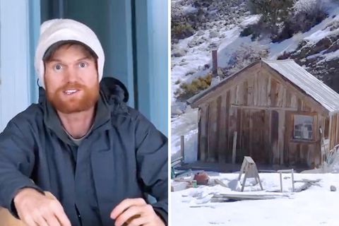 Coronavirus: Brent Underwood lebt alleine in der ehemaligen Mienenstadt "Cerro Gordo" im US-Bundesstaat Kalifornien. 