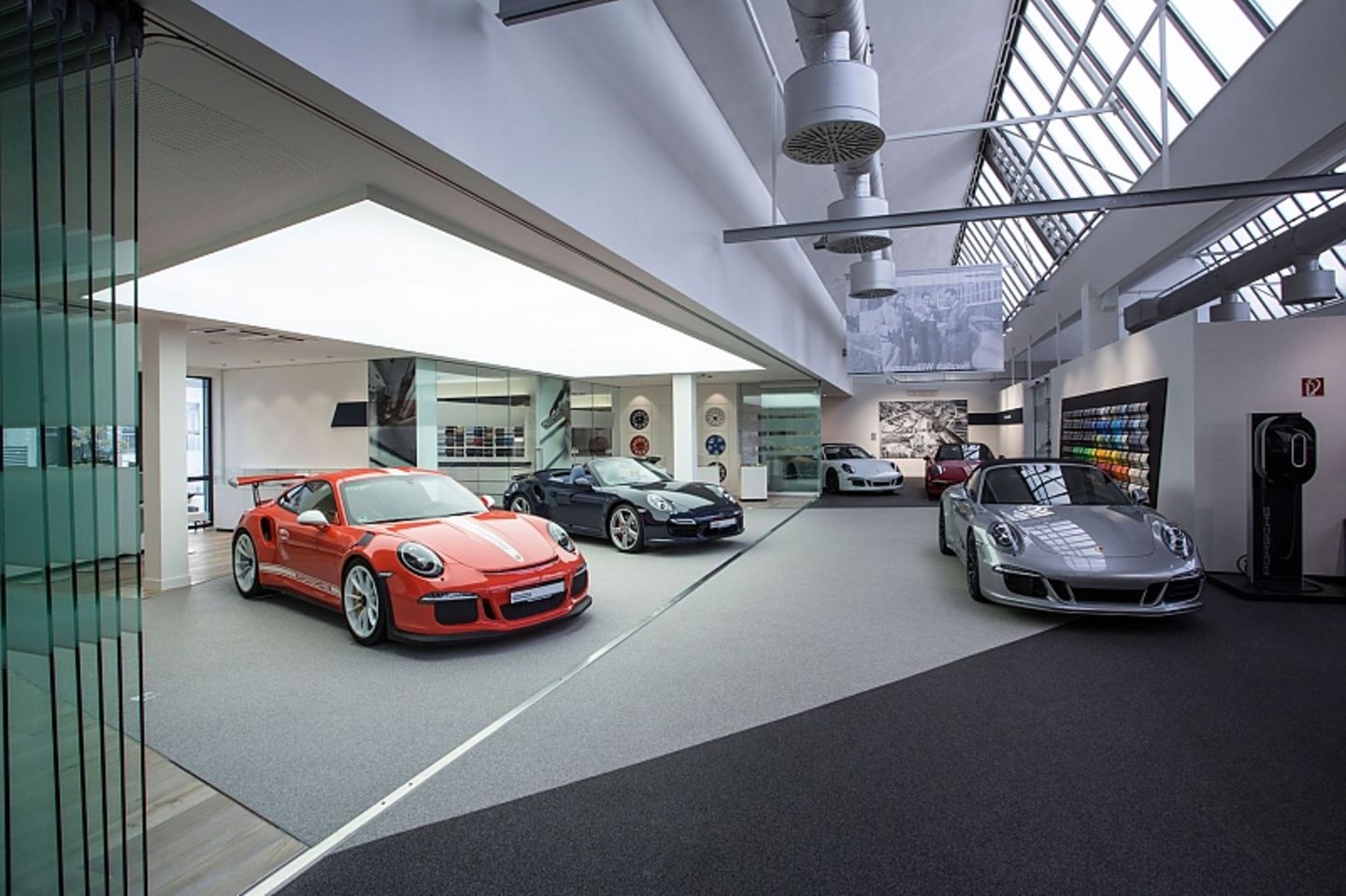 Porsche Werksabholung in Zuffenhausen