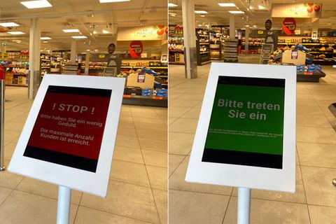 Aldi-Ampel in der Schweiz