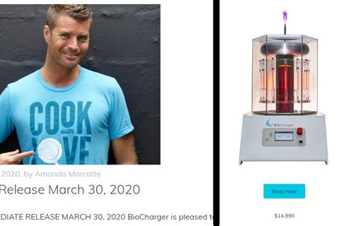 Pete Evans Biocharger
