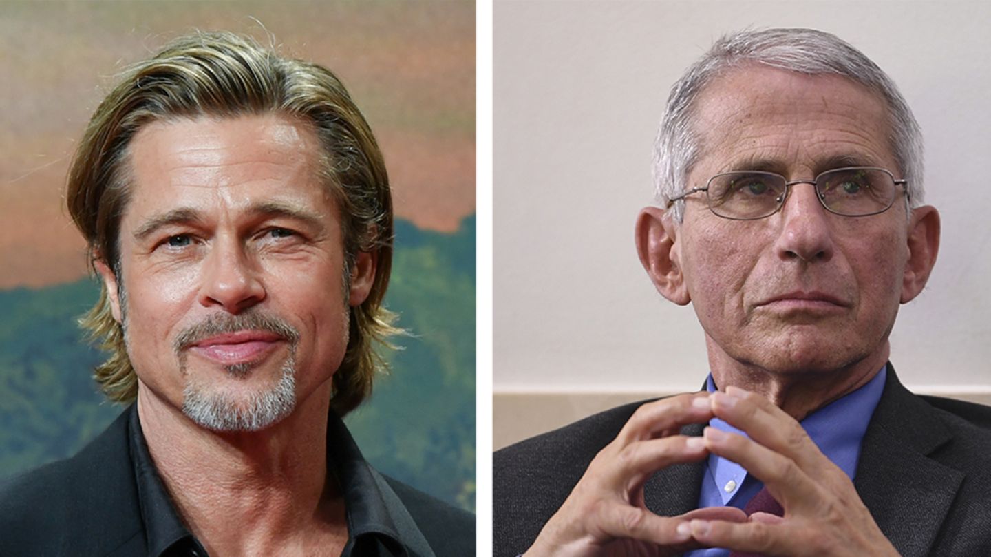 Brad Pitt Anthoy Fauci