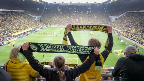 Mit rund 80.000 Menschen im Stadion, wie bei jedem Spiel in Dortmund, macht Fußball natürlich mehr Spaß