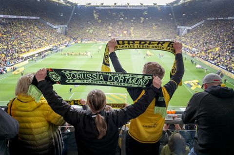 Mit rund 80.000 Menschen im Stadion, wie bei jedem Spiel in Dortmund, macht Fußball natürlich mehr Spaß