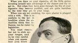Sich vor der Grippe schützen und gleichzeitig rauchen? Dieses zweifelhafte Angebot - die Edward T. Duncan Influenzamaske für Raucher - wurde im Mai 1919 in "Popular Science" beworben.