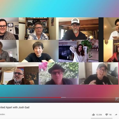 Auf Zoom feierten die Stars aus "Goonies" eine Reunion