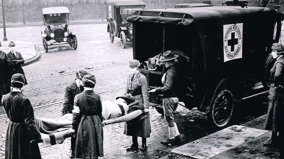 Die Spanische Grippe 1918 war eine der weltweit stärksten Pandemien.