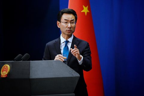 US-Politiker verbreiteten "unverschämte Lügen" über die Corona-Pandemie, sagte der chinesische Außenamtssprecher Geng Shuang 