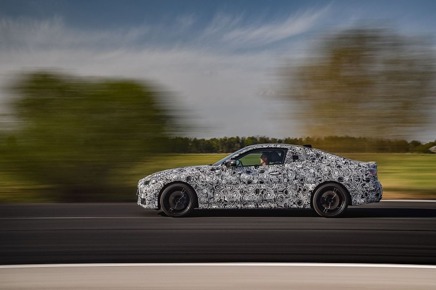 Der BMW 4er befinden sich gerade in den letzten Abnahmefahrten