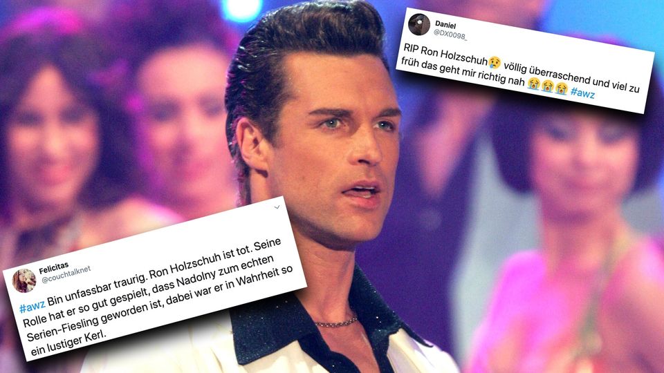 Schock über frühen Tod: Schauspieler Ron Holzschuh ist tot: Fans und Kollegen trauern