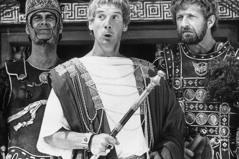 "Im Leben des Brian" mühen sich die Revolutionäre an den Errungenschaften Roms ab - inklusive korrekter Grammatik.